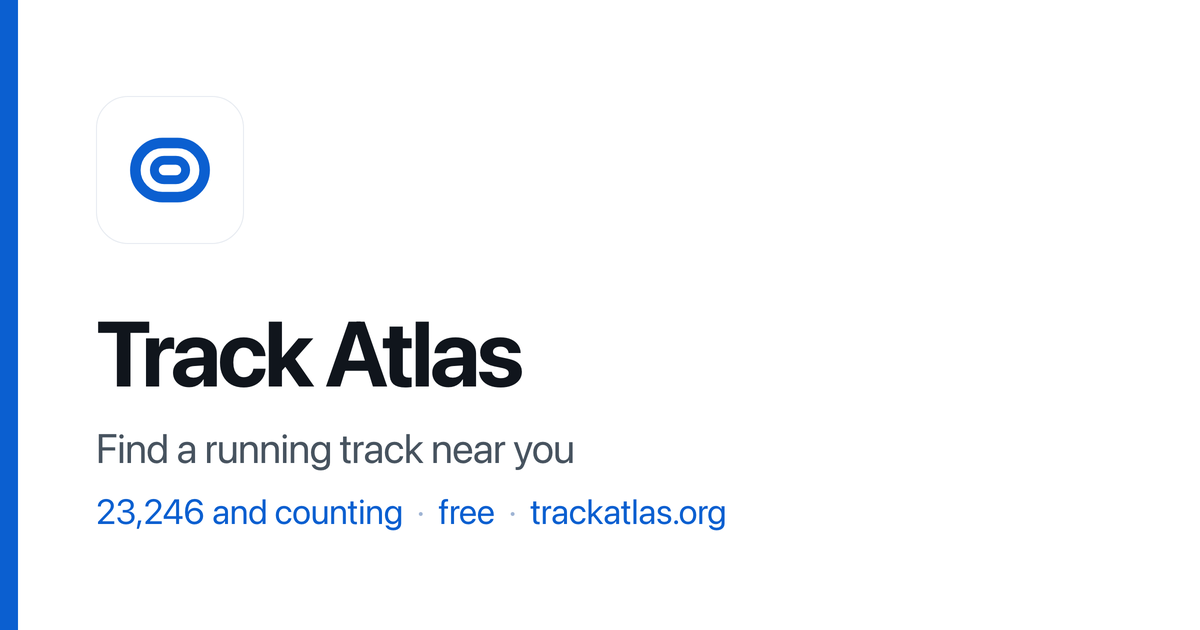 I mapped every running tracks in the US (turn out there are 18,807) logo